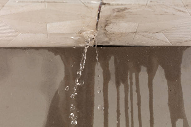 Professional Water Damage Inspection technician working in Conneaut Lake, PA